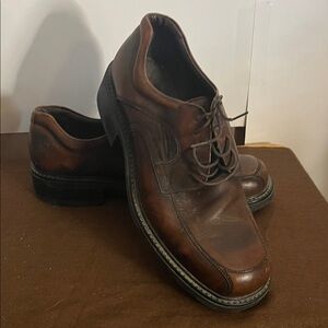 Vintage Italian leather dress shoes Bass 12M